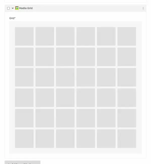 DatoCMS Plugin Buzz Media Grid Preview