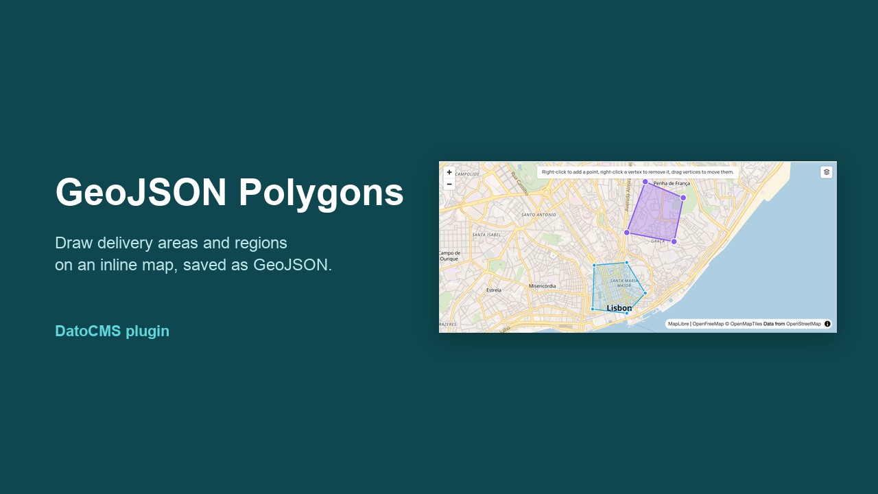 GeoJSON Polygons cover