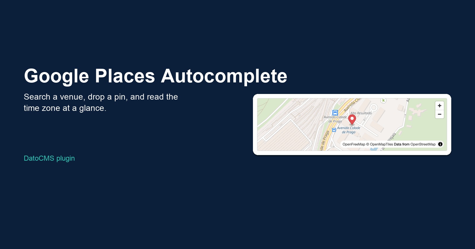 Google Places Autocomplete cover