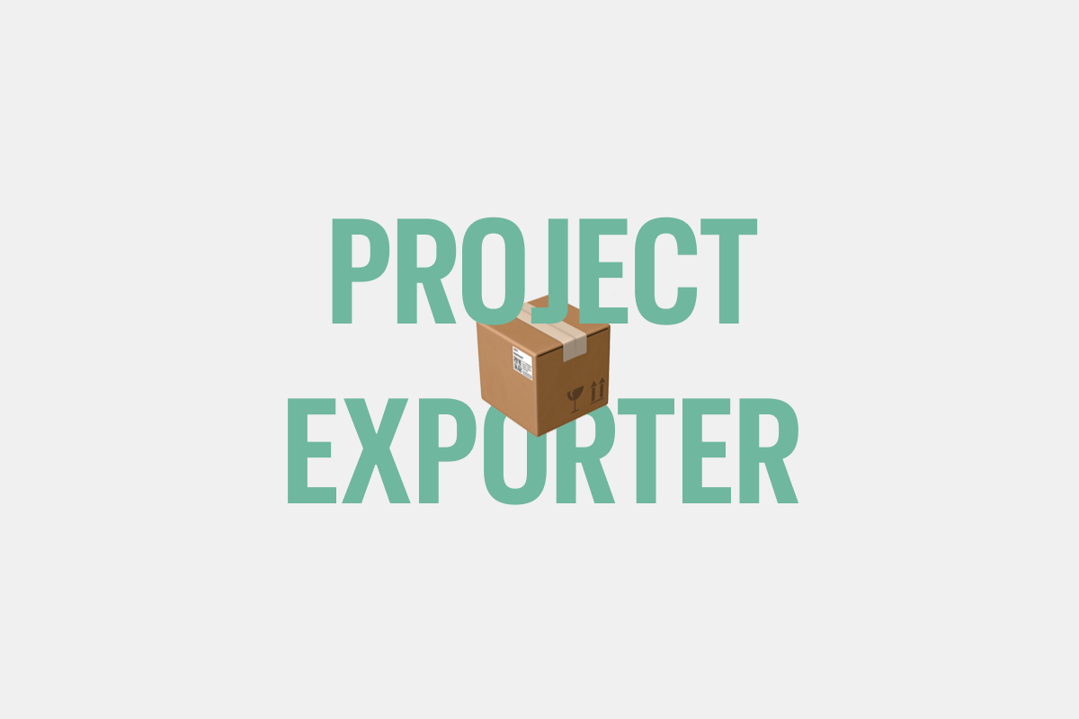 Project Exporter cover